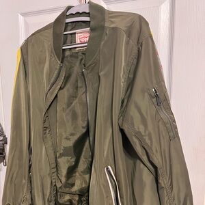 Levi's Khaki Bomber Jacket
